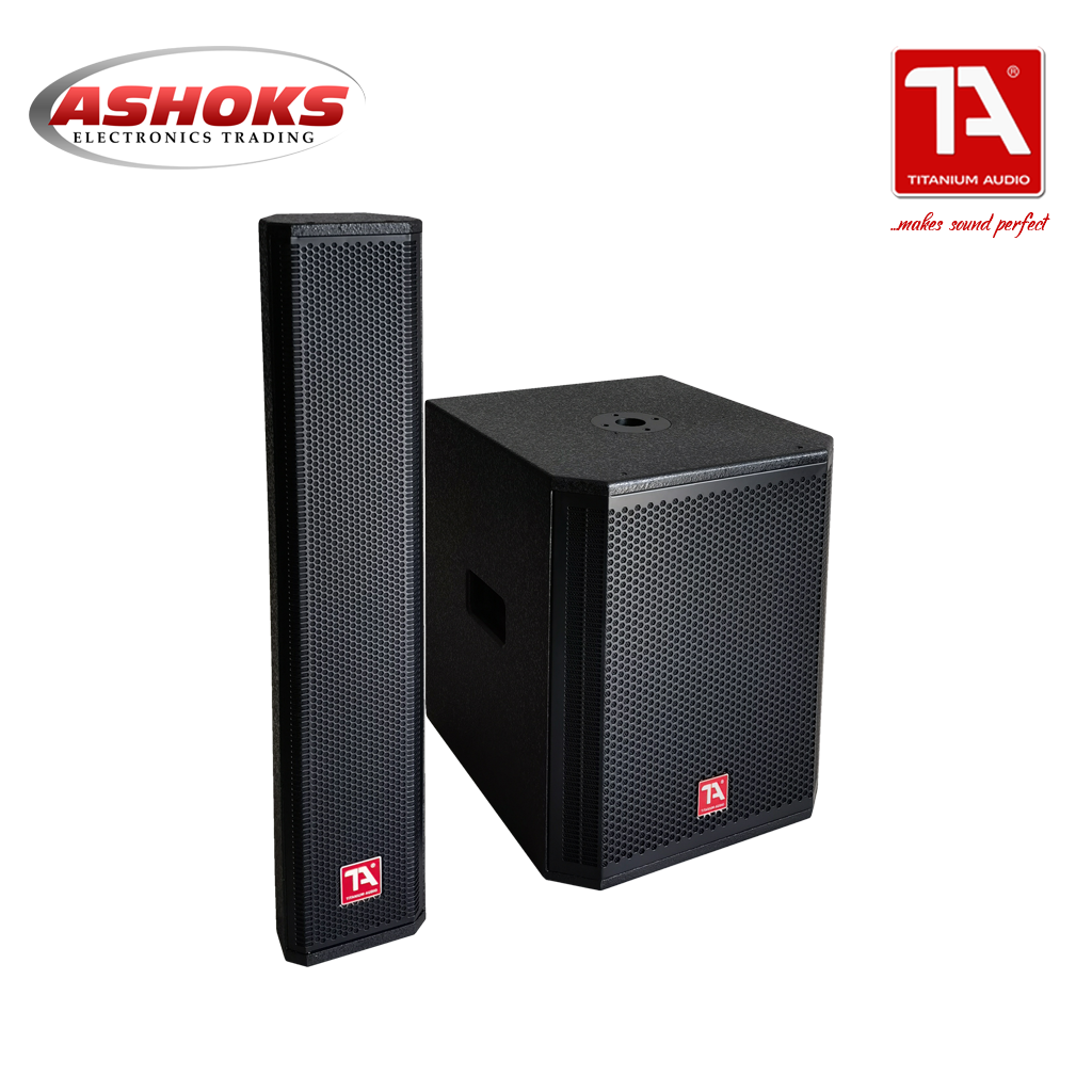 Titanium Audio IRX-15A Column line Array / column + subwooofer / 1200w RMS power / 2400W Peak power