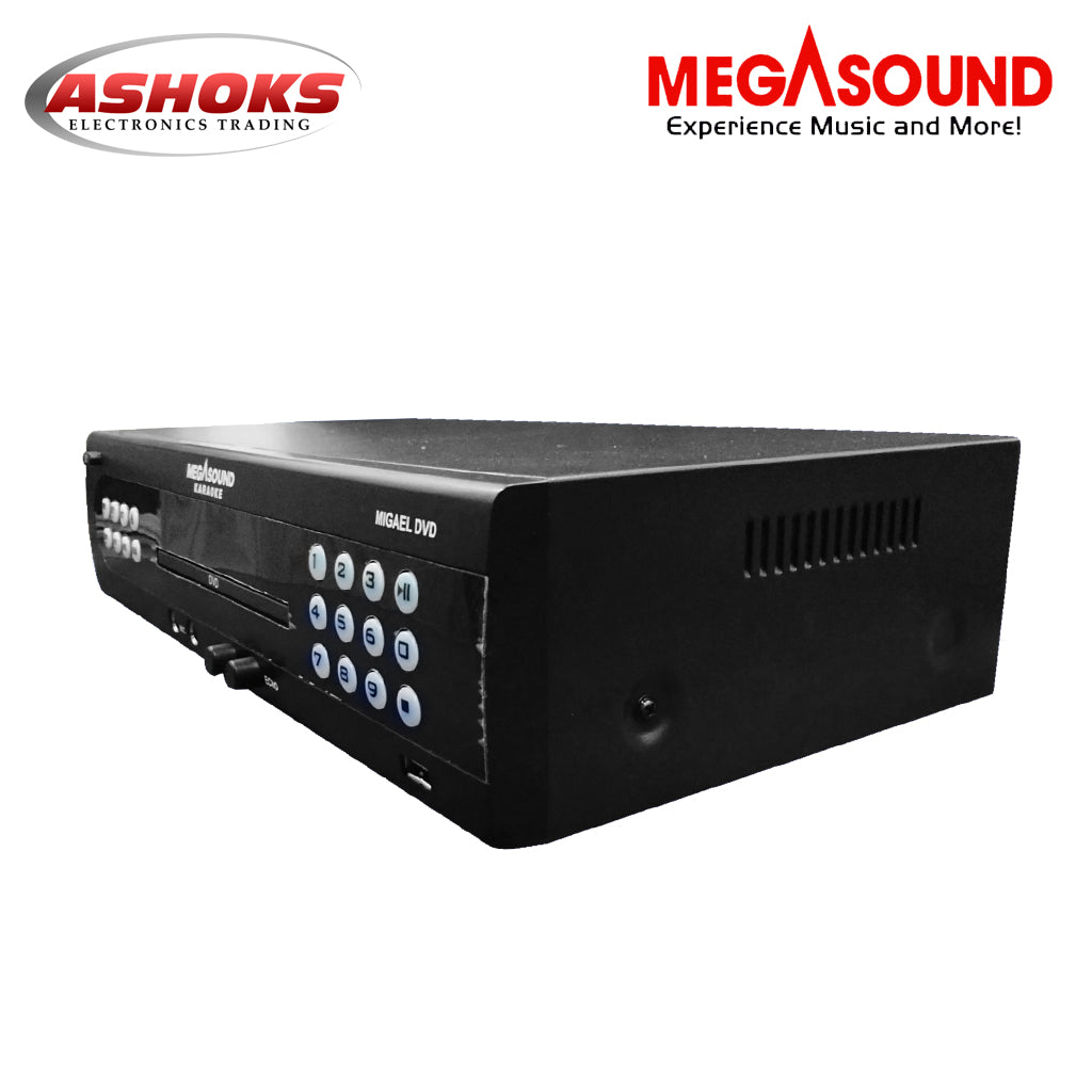 Megasound Migael DVD / 23k Built In Opm and English Songs / Ms. Migael DVD Karaoke