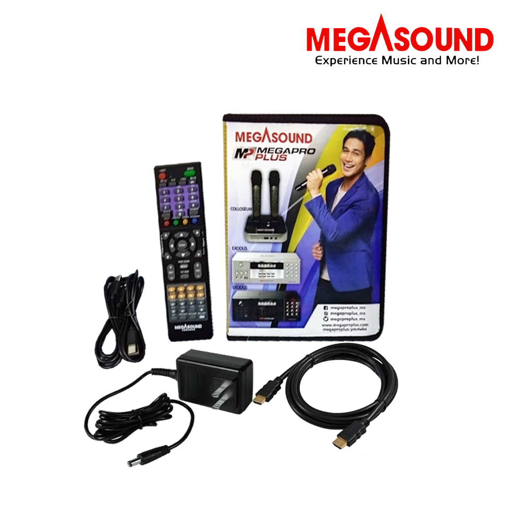 Megasound MSV6000 / High performance Compact System / over 23000+ songs / Party Box Karaoke / MSV600