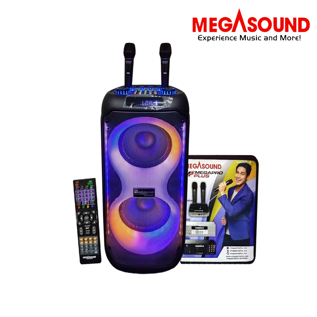 Megasound MSV6000 / High performance Compact System / over 23000+ songs / Party Box Karaoke / MSV600