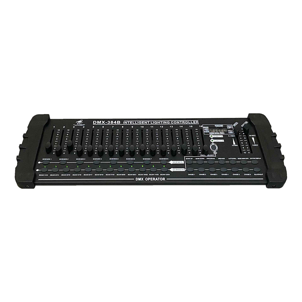 DMX 384B Intelligent Light Controller / Controls 24 intelligent lights up to 16 channels - DMX