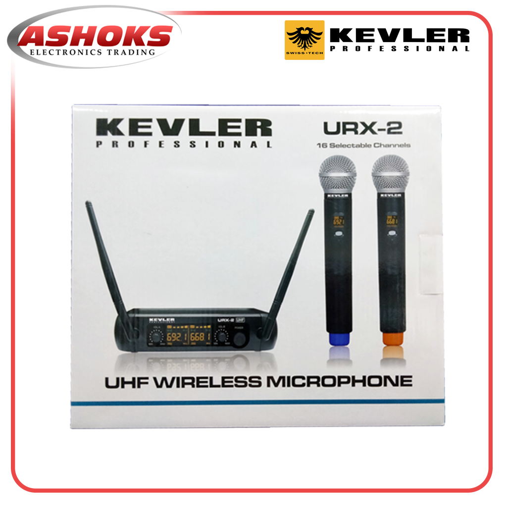 KEVLER URX-2/URX-2H /Professional UHF Wireless Microphone System/16 Selectable Channel/Dual Channel