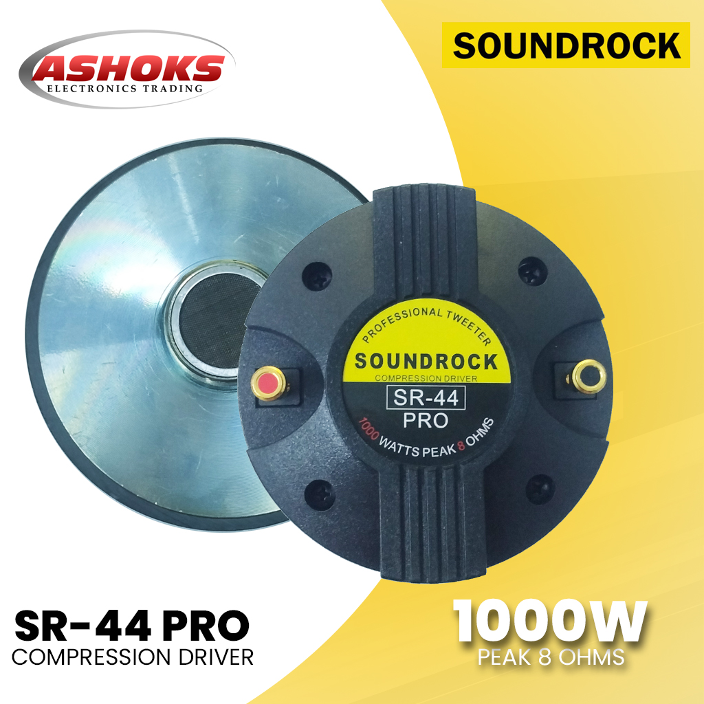Soundrock Pro SR-44 / 1000W peak 8 ohms / Compression Driver / Soundrock SR-44