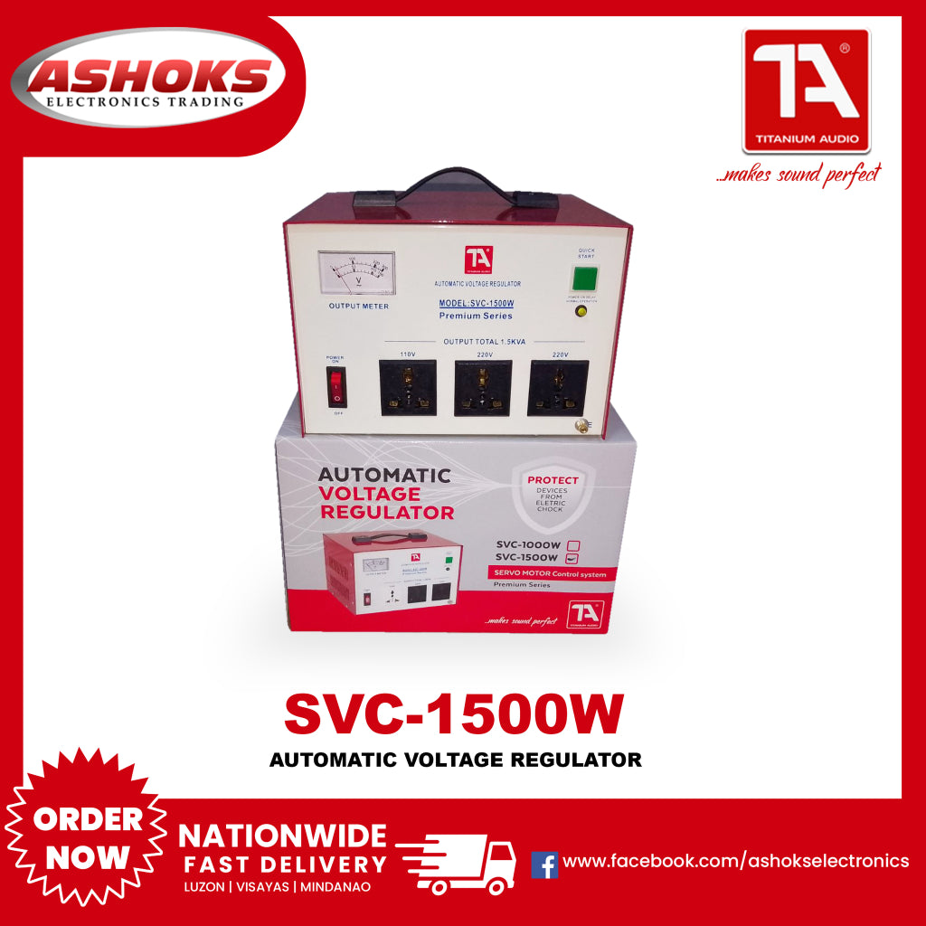 Titanium Audio - Premium Series/SVC-1500W/SVC-3000W/SVC5000W