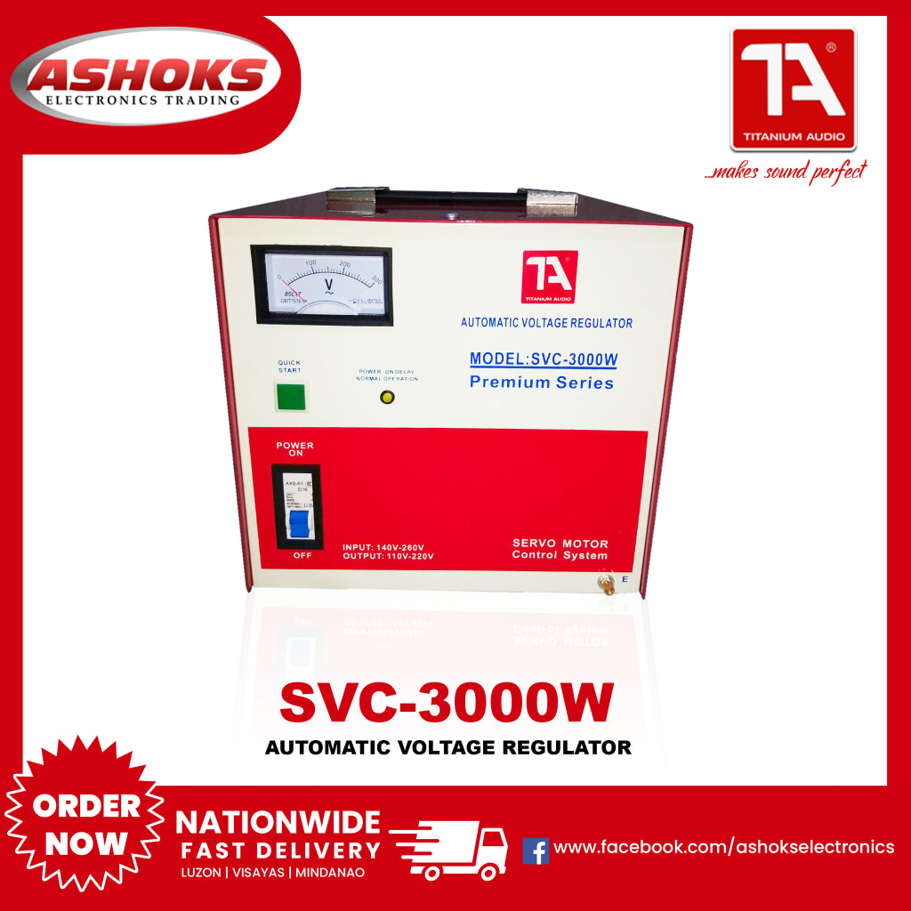 Titanium Audio - Premium Series/SVC-1500W/SVC-3000W/SVC5000W