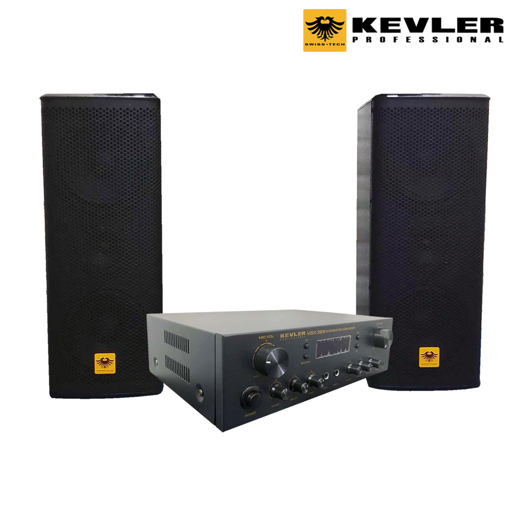 Kevler VSX-365 mini component system/ 300W x2 6.5inch speaker/AUX input / Professional Speaker