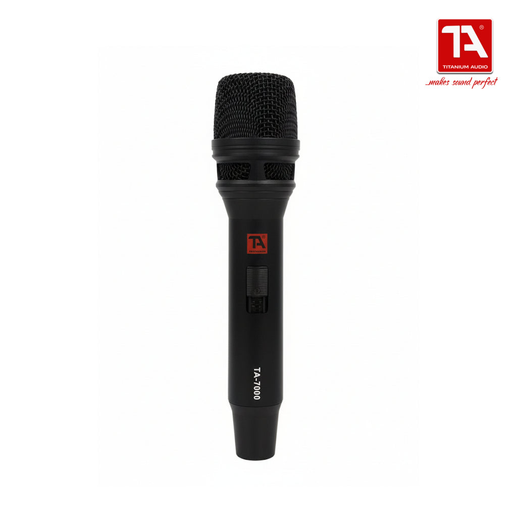 Titanium Audio 7000 / Professional Wired Microphone / TA 7000 Wired Mic / Titanium Audio
