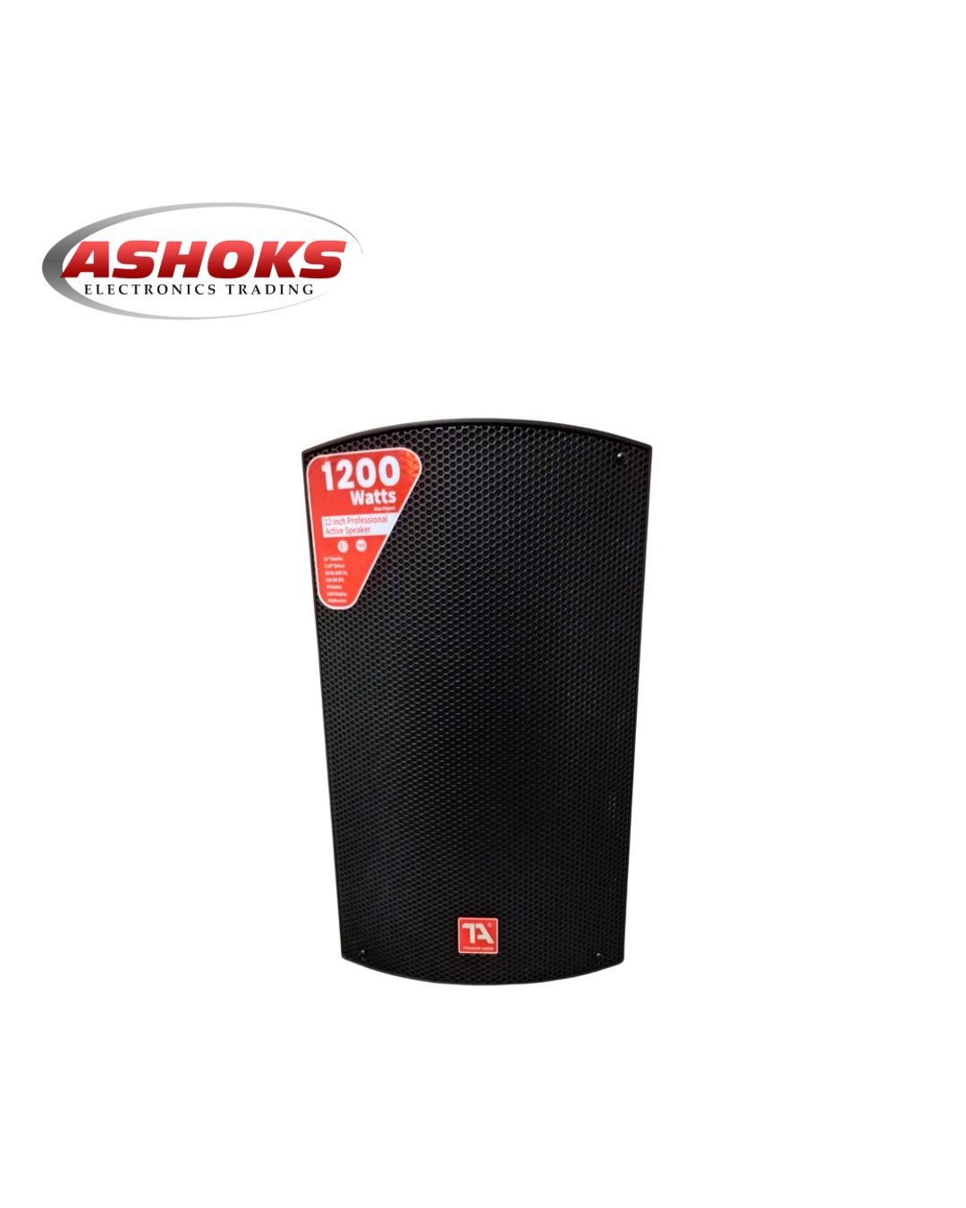 Titanium Audio Bullet12A / 1200W / Active Speaker / 12 inch /Bluetooth/LCD Display/1pc. per Order -