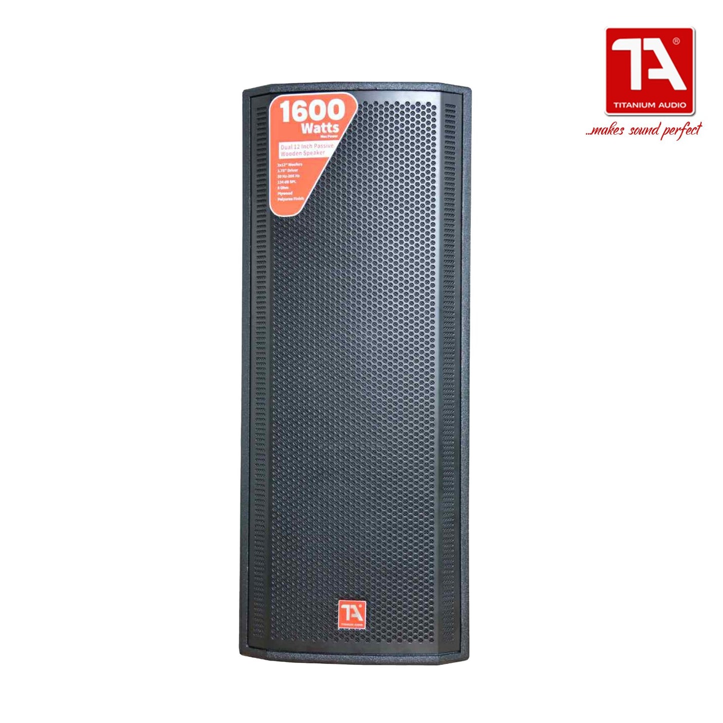 Titanium Audio Vintage 212 / 1600W / Dual 12inch Passive Wooden Speaker / Titanium Audio