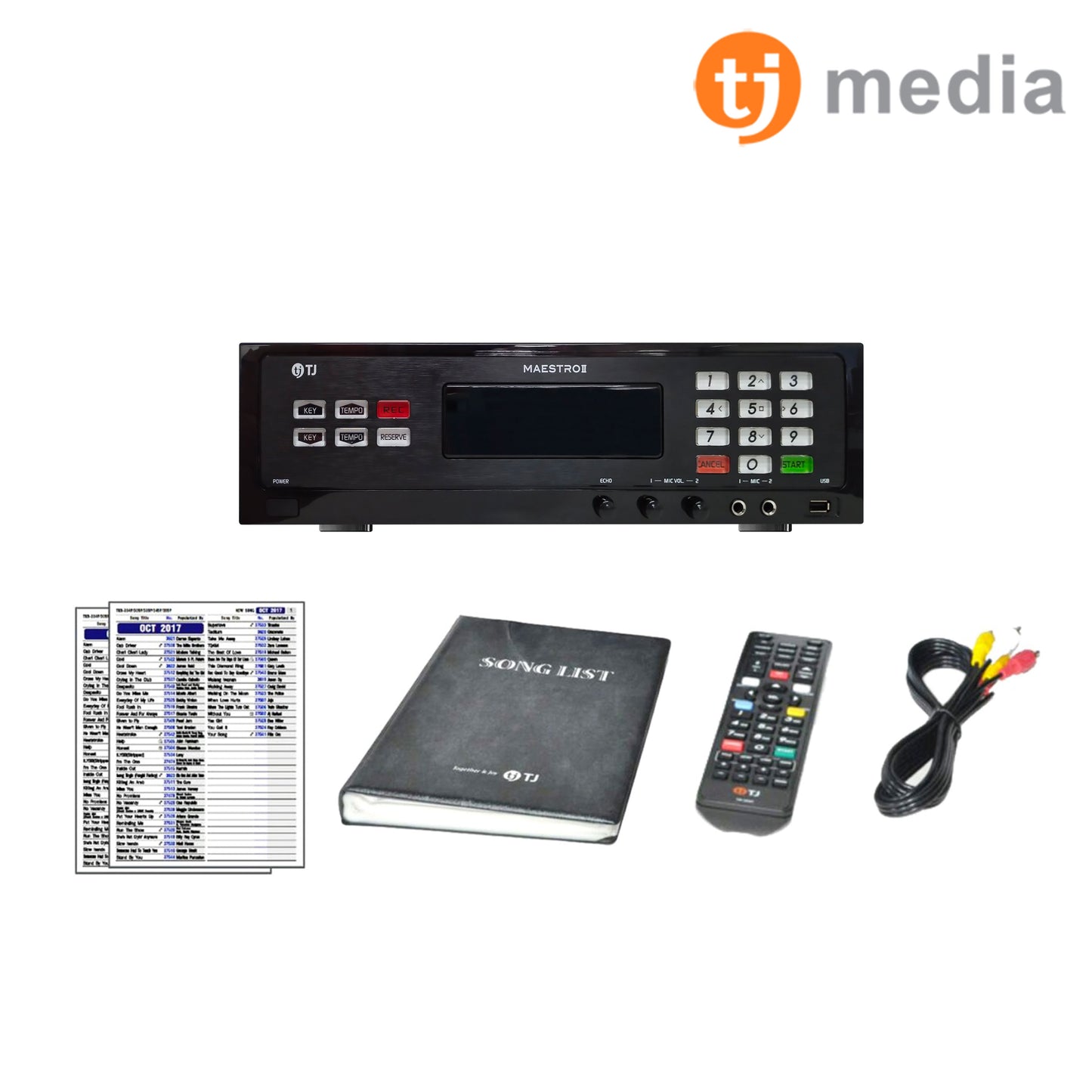 TJ MEDIA TKR 335P MAESTRO II Karaoke Player