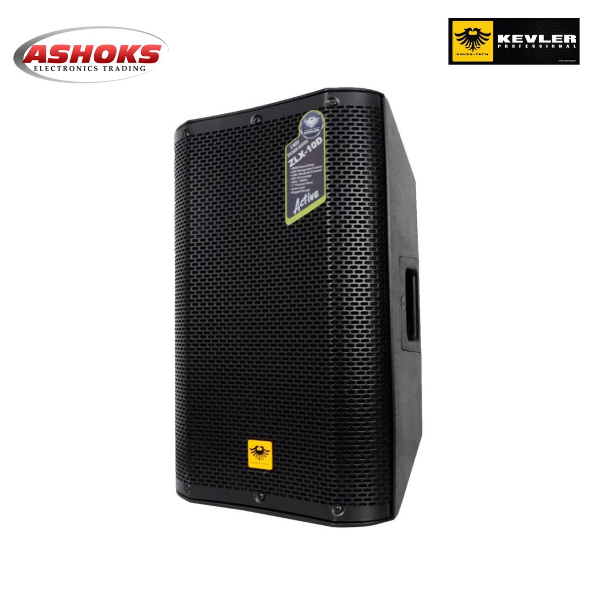 Kevler ZLX 10D Speaker / 10 inch Active Speaker System / 3 way Bass Reflex / Sold as Pair / Kevler