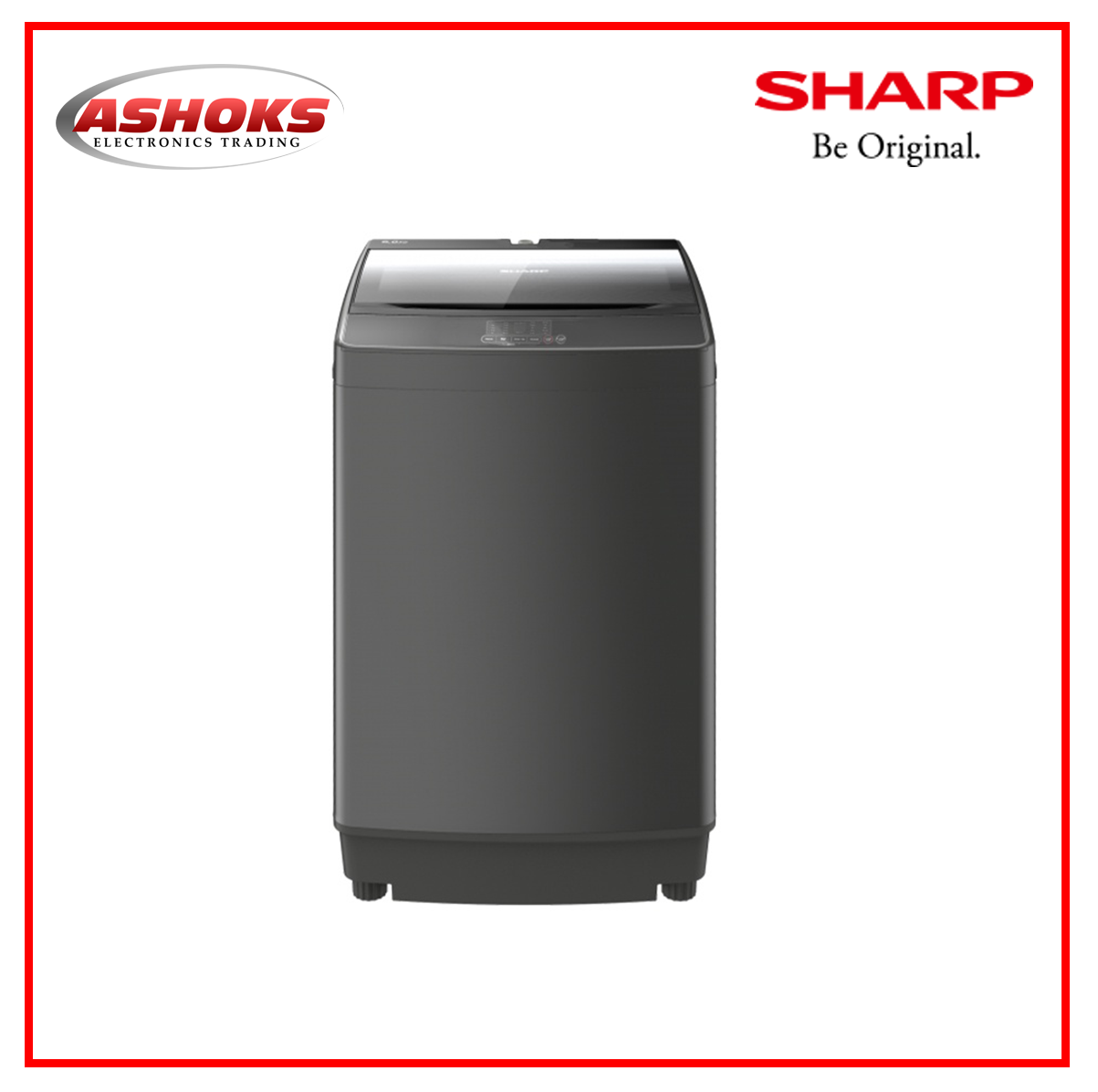 Sharp ES JN07A9(GY) Fully Auto Washing Machine / Top Load / 7kg