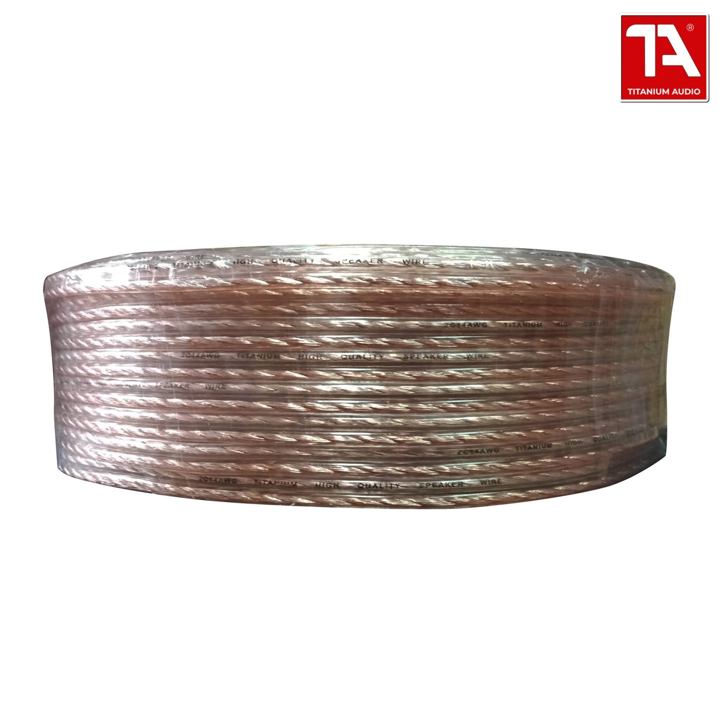 Titanium Audio Speaker Wire 14AWG Speaker Wire Cable #14 / Titanium Audio