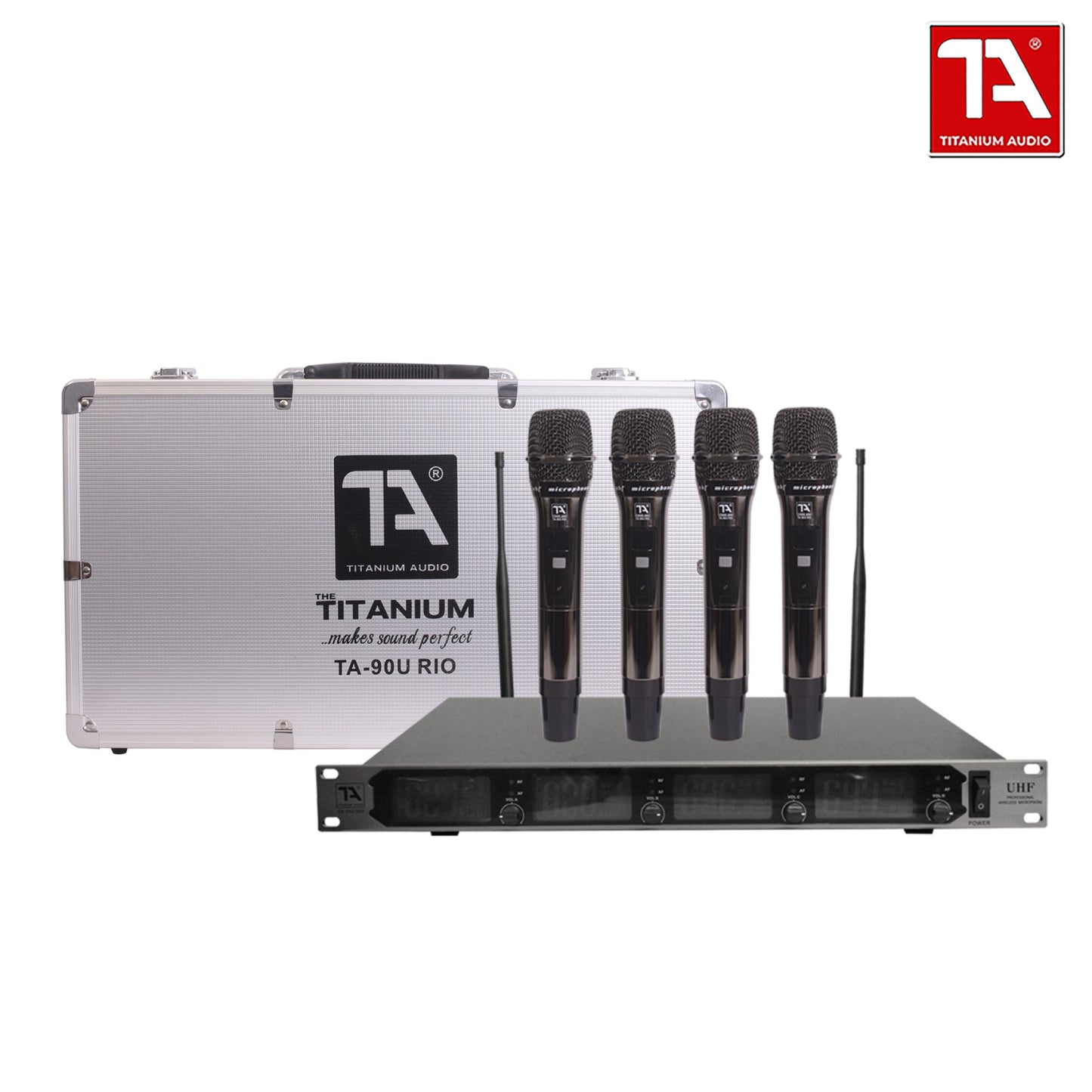 Titanium Audio TA 90U RIO Professional Wireless Microphone / 4pcs