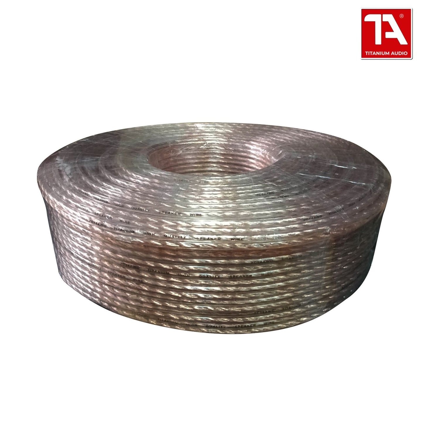 Titanium Audio Speaker Wire 14AWG Speaker Wire Cable #14 / Titanium Audio
