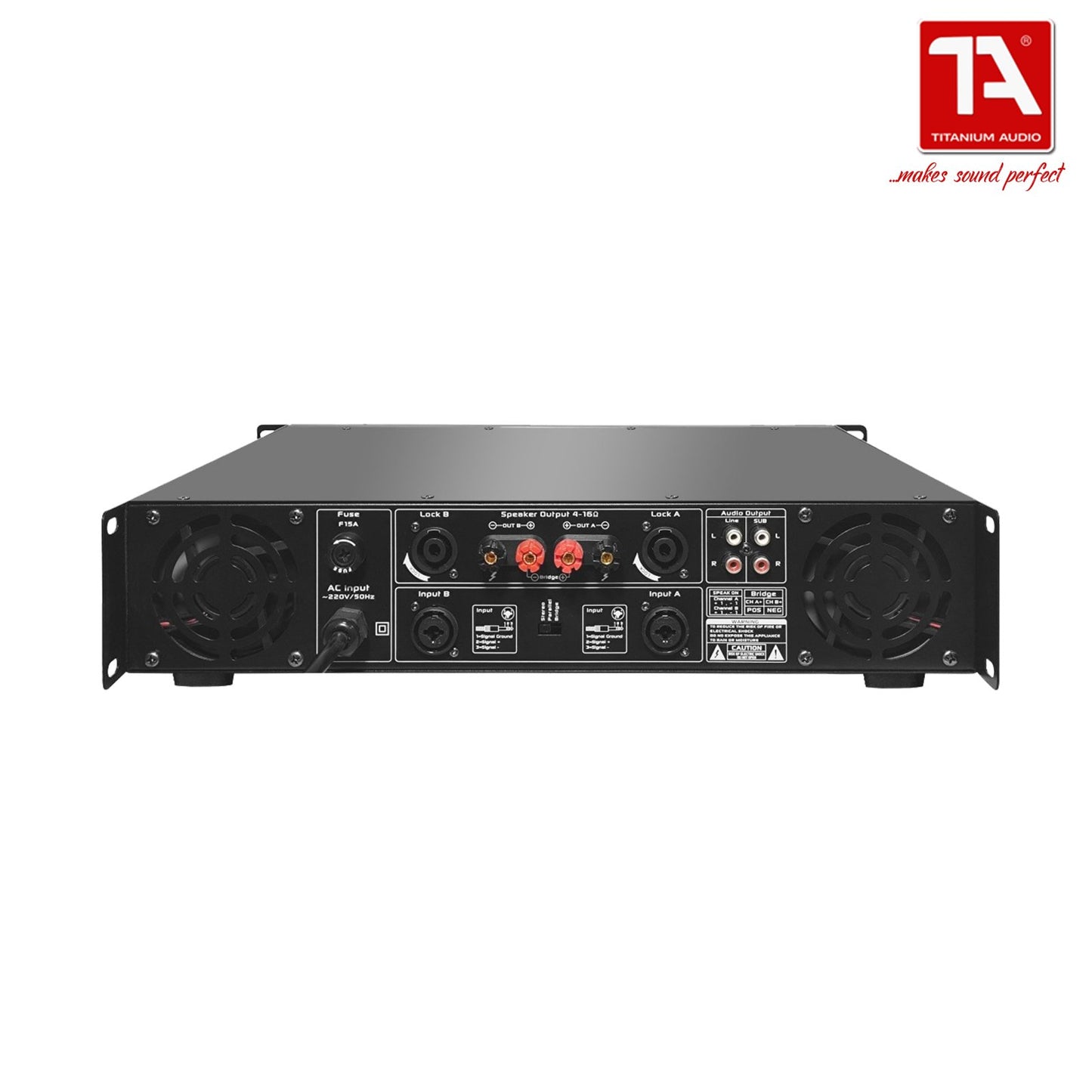 Titanium Audio Dynamic 2000 / DSP Professional Amplifier / TA Dynamic 2000 Amplifier / Titanium Audio