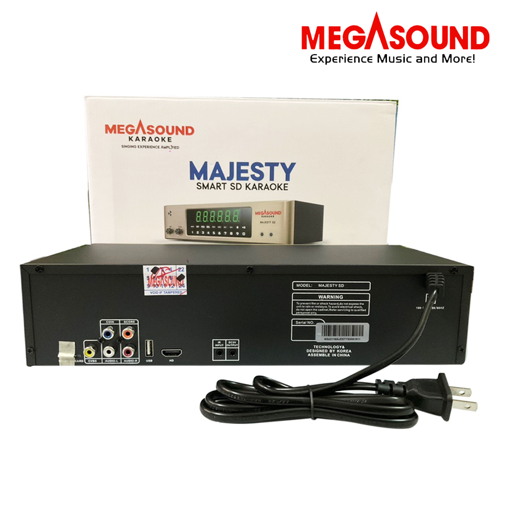 Megasound MS Majesty Karaoke Player / 128Gb / 20,000+ built-in English, OPM / with Wired Mic