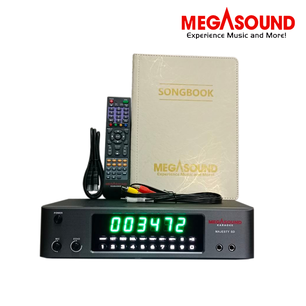 Megasound MS Majesty Karaoke Player / 128Gb / 20,000+ built-in English, OPM / with Wired Mic