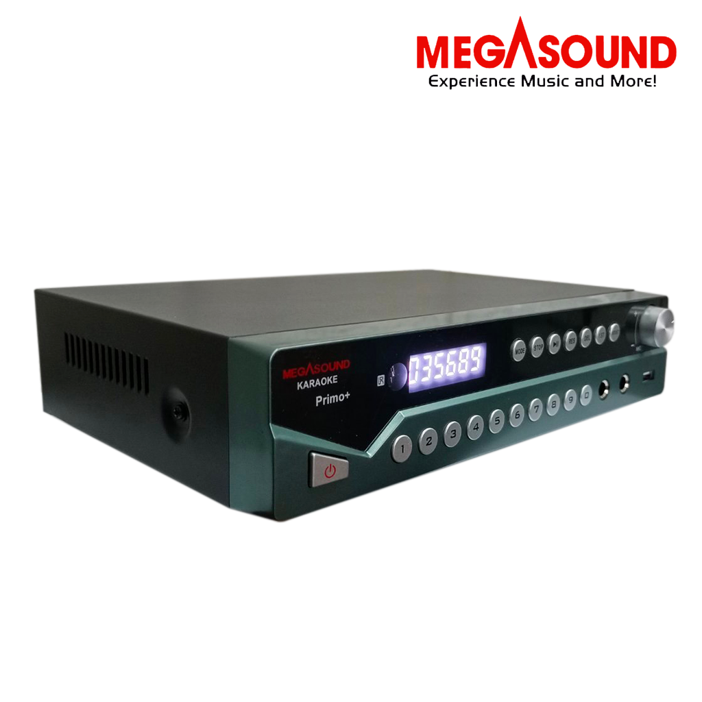 Megasound MS Primo+ / SD Karaoke Player / 128GB / 22000+ Built-in OPM & English Songs / with Wired Mic