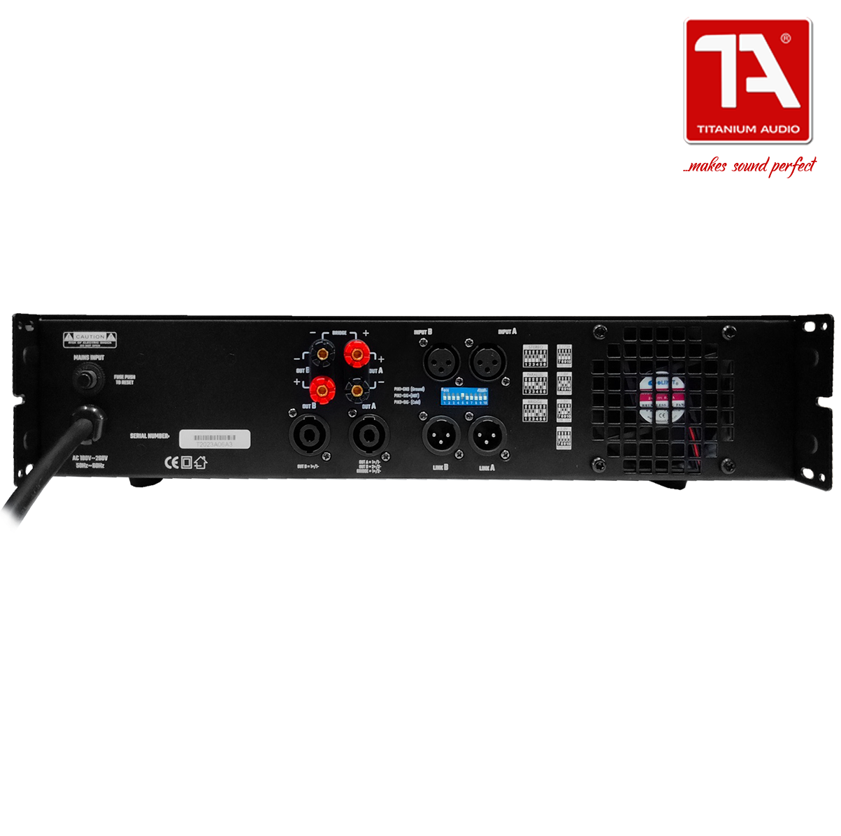 Titanium Audio A3 Professional Amplifier / Class H Power Amplifier / A series / Titanium Audio