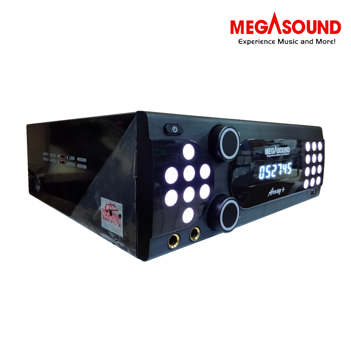 Megasound Array+ Karaoke Player / 1TB HDD / 75000 Built in Songs / with Wired Mic /Megasound Karaoke