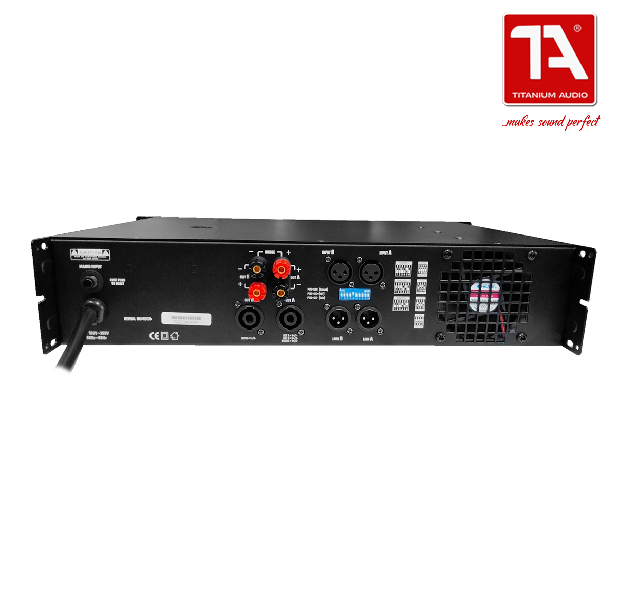 Titanium Audio A7 Professional Amplifier / Class H Power Amplifier / A series / Titanium Audio / Karaoke Amplifier