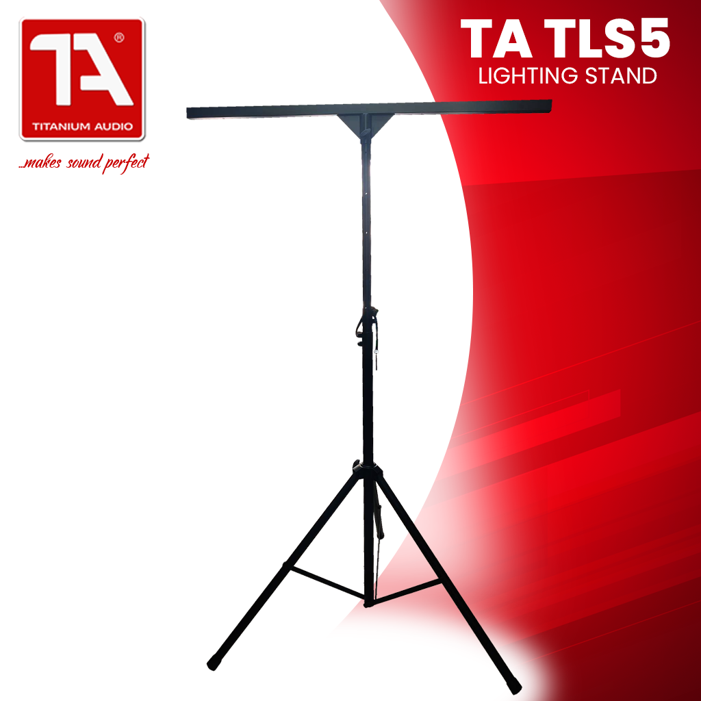 Titanium Audio TLS 5 / Light Stand / All Metal / Square Bar / Titanium Audio TLS5