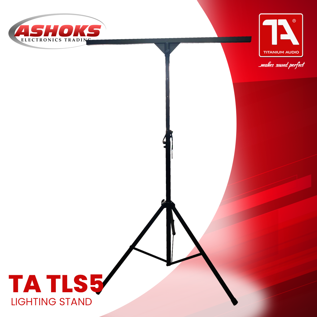 Titanium Audio TLS 5 / Light Stand / All Metal / Square Bar / Titanium Audio TLS5