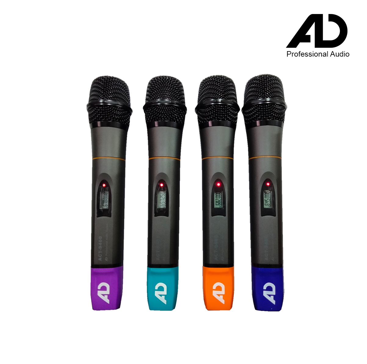 AD ACT 9460 / 4 Wireless Microphone / Professional Wireless Microphone System/ UHF 650MHz  / 200CH / AD