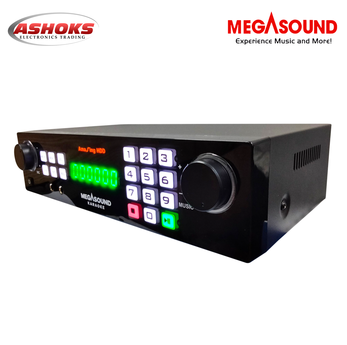 Megasound Amasing HDD karaoke / TB / 22,000+ Songs / with Wired Mic / Karaoke Player / Megasound karaoke