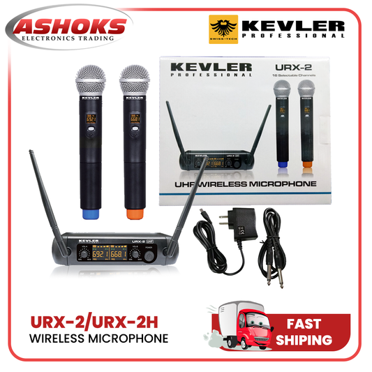 KEVLER URX-2/URX-2H /Professional  UHF Wireless Microphone System/16 Selectable Channel/Dual Channel