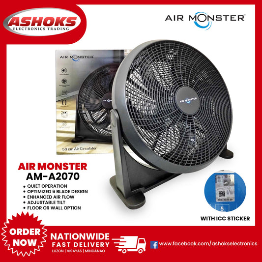 Air Monster 20 inch Air Circulator /  Air Circulator / 20 inch AM A2070 / Air Monster