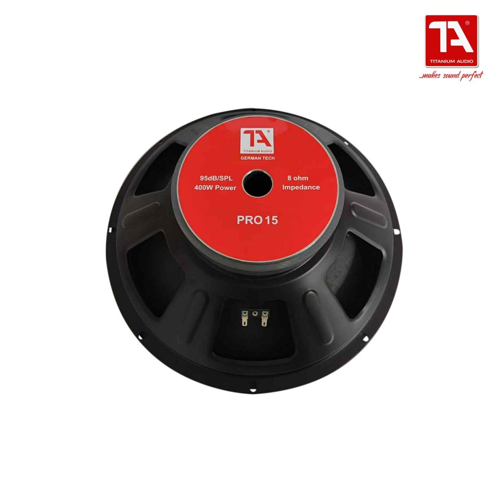 Titanium Audio Pro 15 / 15 inch Instrumental Speaker / 400w / Woofer Speaker / Titanium Audio