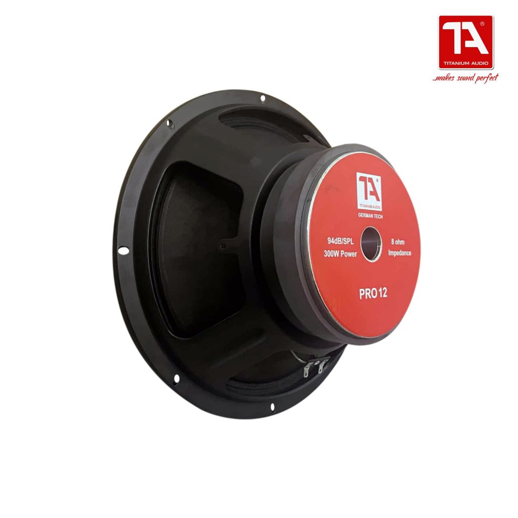 Titanium Audio Pro 12 / 12 inch Instrumental Speaker / 300w / Woofer Speaker / Titanium Audio