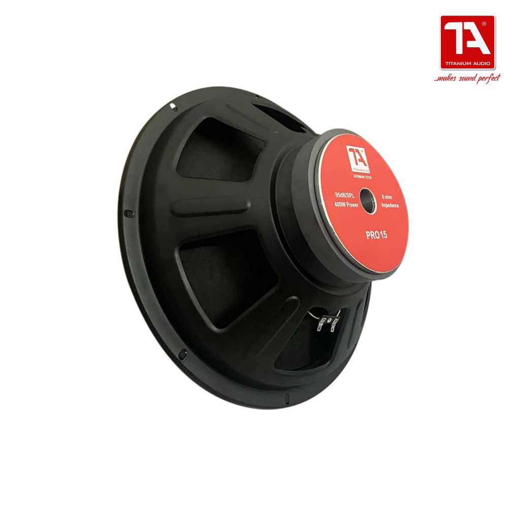 Titanium Audio Pro 15 / 15 inch Instrumental Speaker / 400w / Woofer Speaker / Titanium Audio