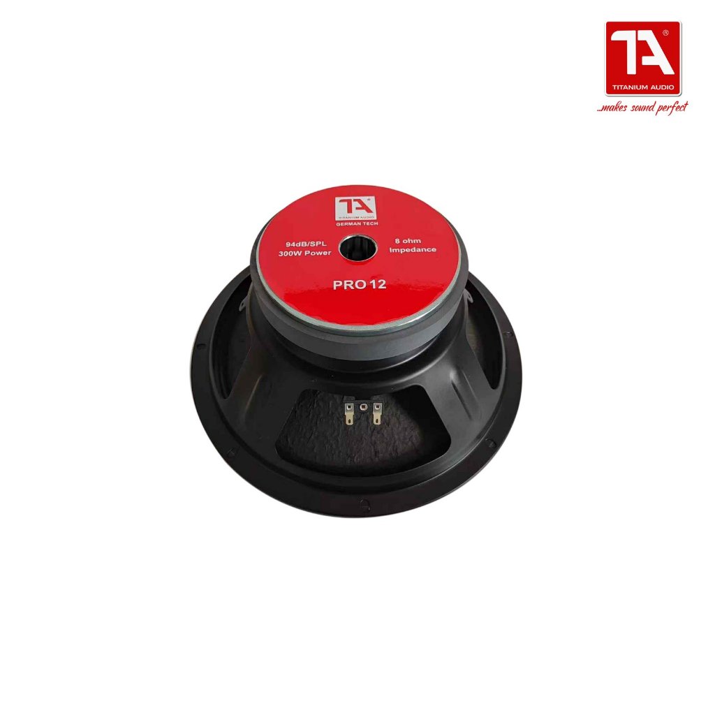Titanium Audio Pro 12 / 12 inch Instrumental Speaker / 300w / Woofer Speaker / Titanium Audio