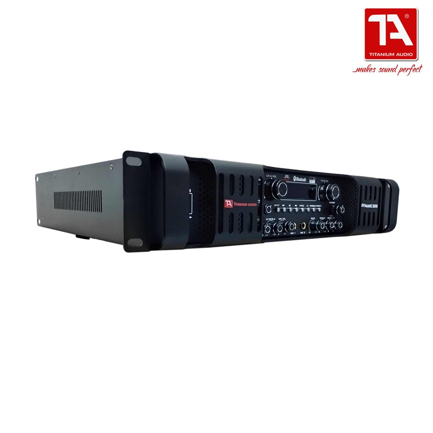 Titanium Audio Dynamic 2500 / DSP Professional Amplifier / TA Dynamic 2500 Amplifier / Titanium Audio