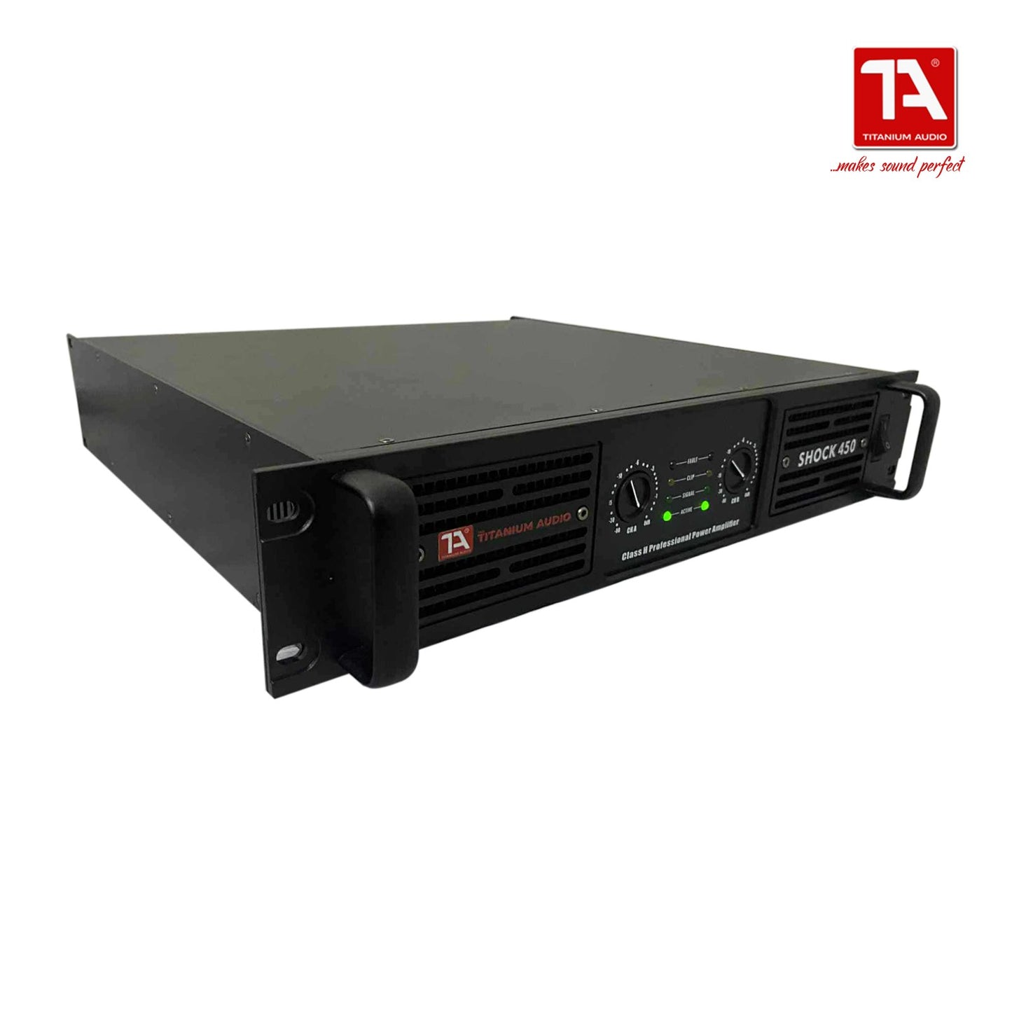 Titanium Audio Shock 450 Amplifier / Class H Professional Power Amplifier / TA Shock 450 Amplifier / Titanium Audio