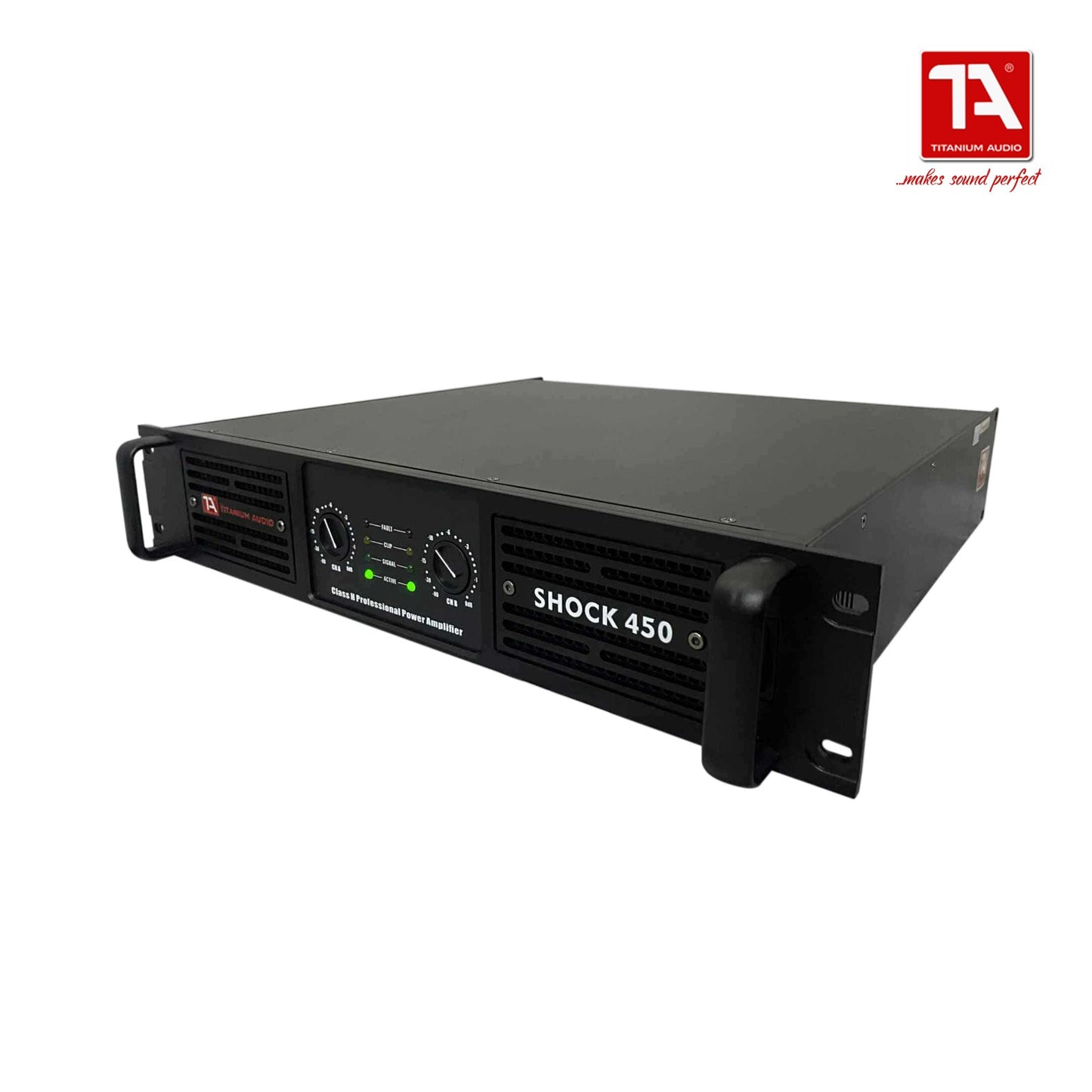 Titanium Audio Shock 450 Amplifier / Class H Professional Power Amplifier / TA Shock 450 Amplifier / Titanium Audio