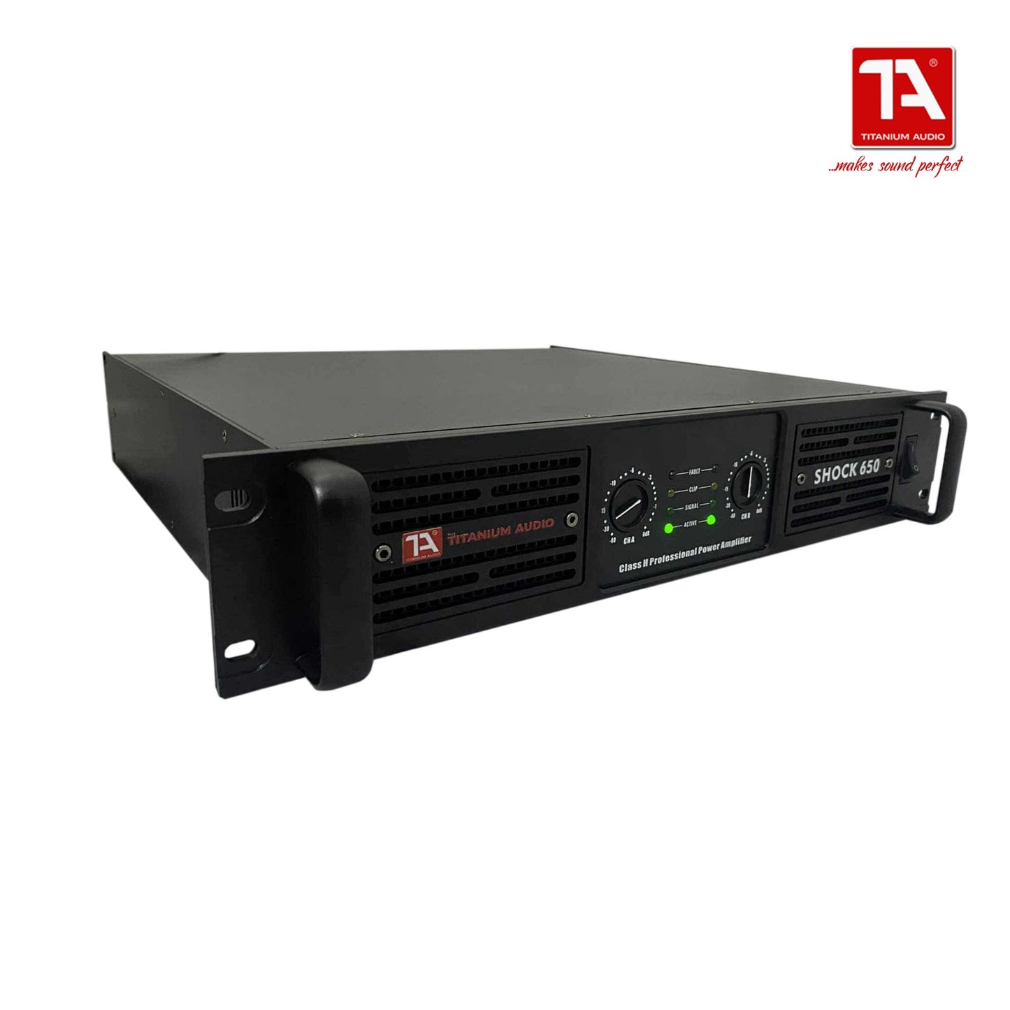Titanium Audio Shock 650 Amplifier / Class H Power Amplifier / Shock Series / Titanium Audio