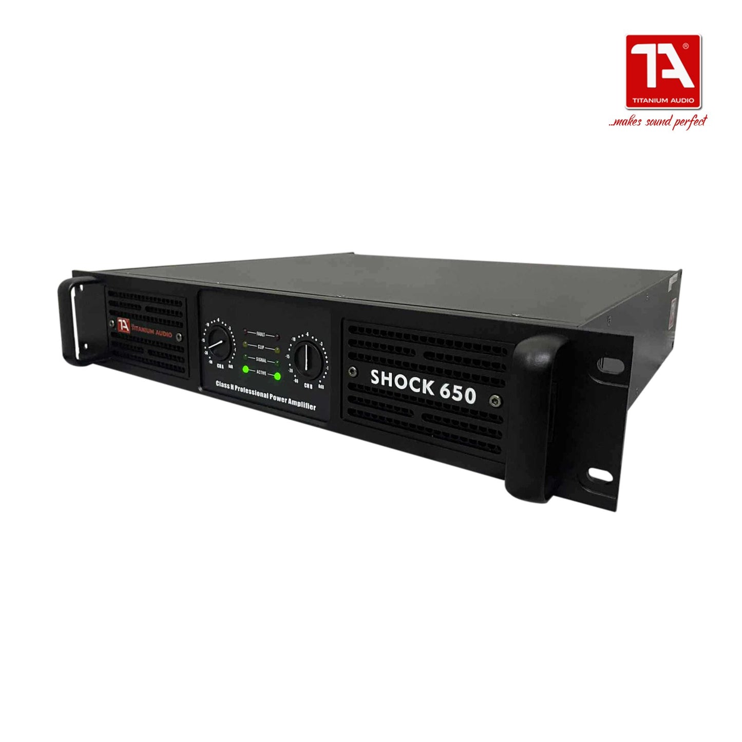 Titanium Audio Shock 650 Amplifier / Class H Power Amplifier / Shock Series / Titanium Audio