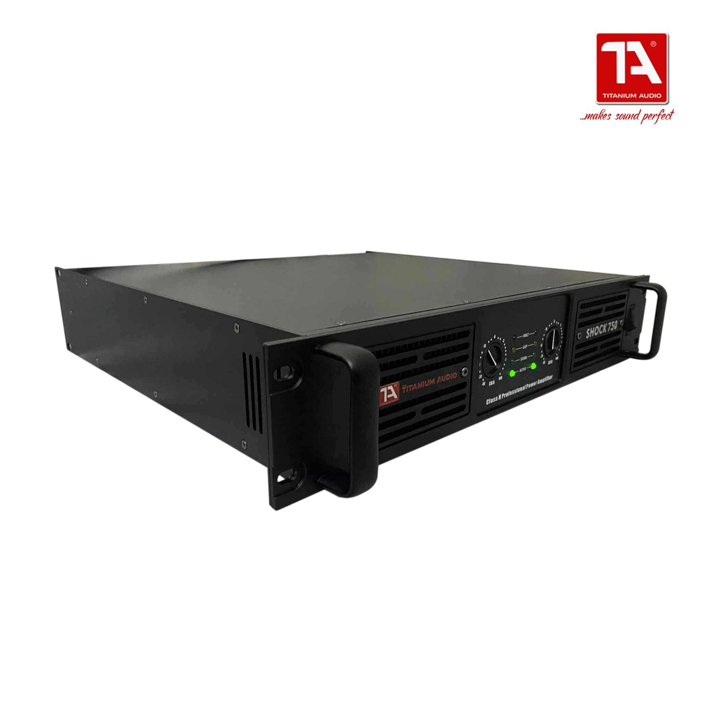 Titanium Audio Shock 750 Amplifier / Class H Power Amplifier / Shock Series / Titanium Audio