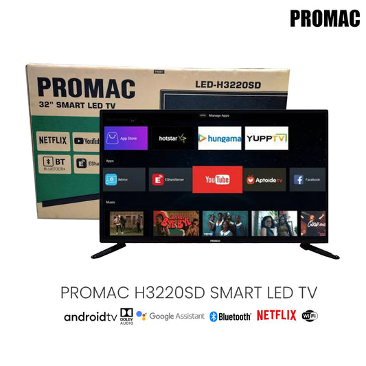 Promac LED-H3220SD Smart Android LED TV / Promac Smart LED TV / 32 inch Smart TV