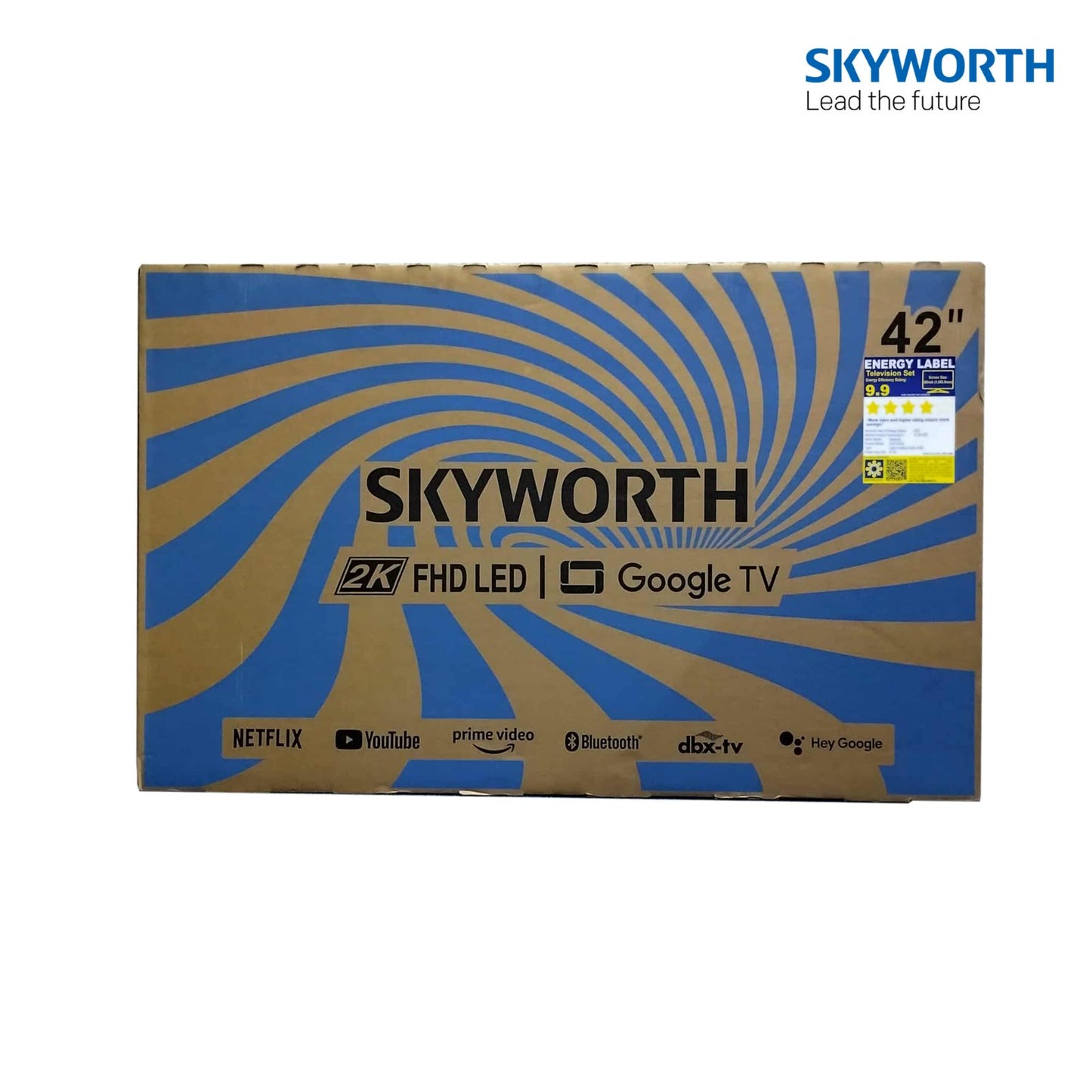 Skyworth 42STF6200 Smart Andriod TV / 42 inches / 2k Full HD / Dolby Audio / Google TV / HDR 10