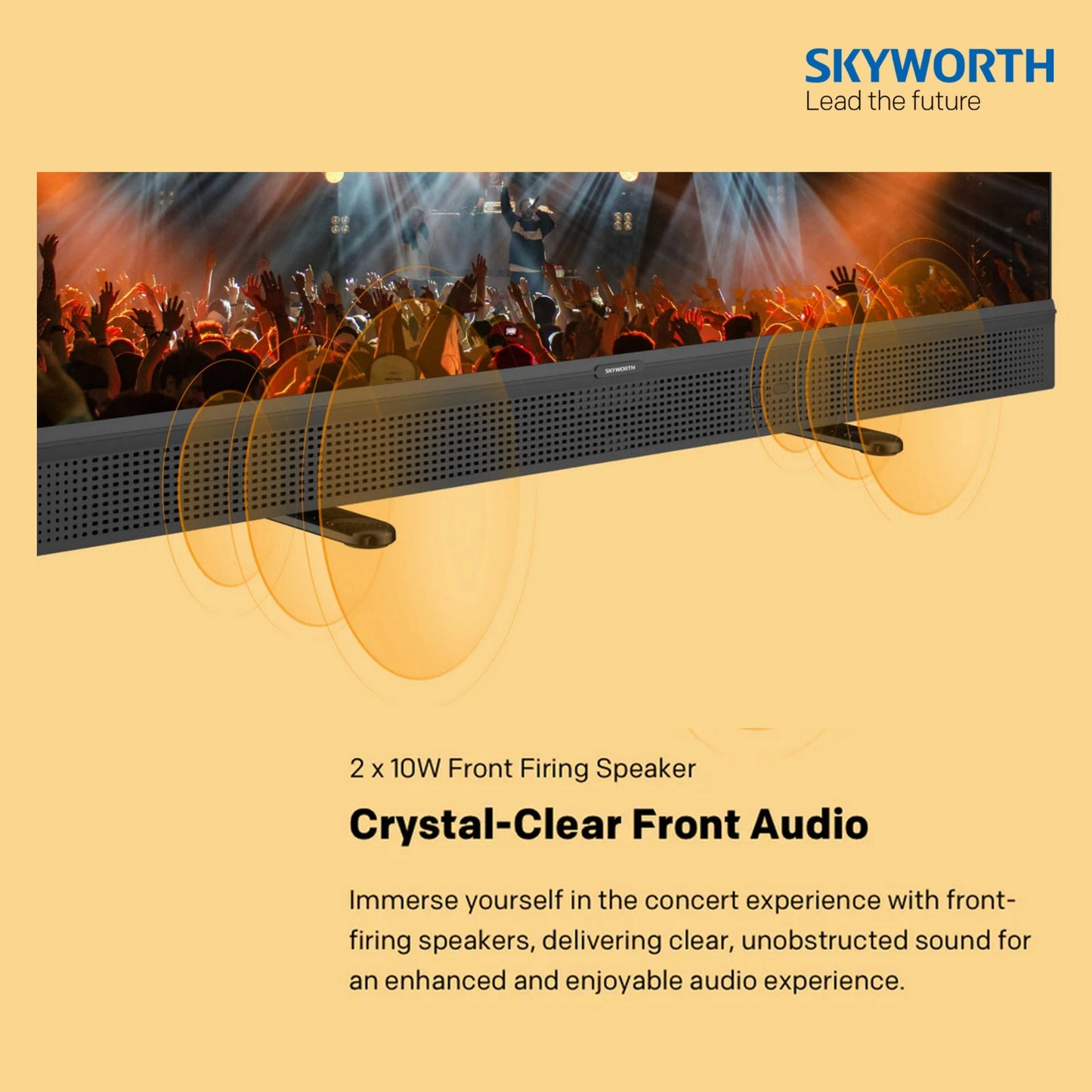 Skyworth 42STF6200 Smart Andriod TV / 42 inches / 2k Full HD / Dolby Audio / Google TV / HDR 10