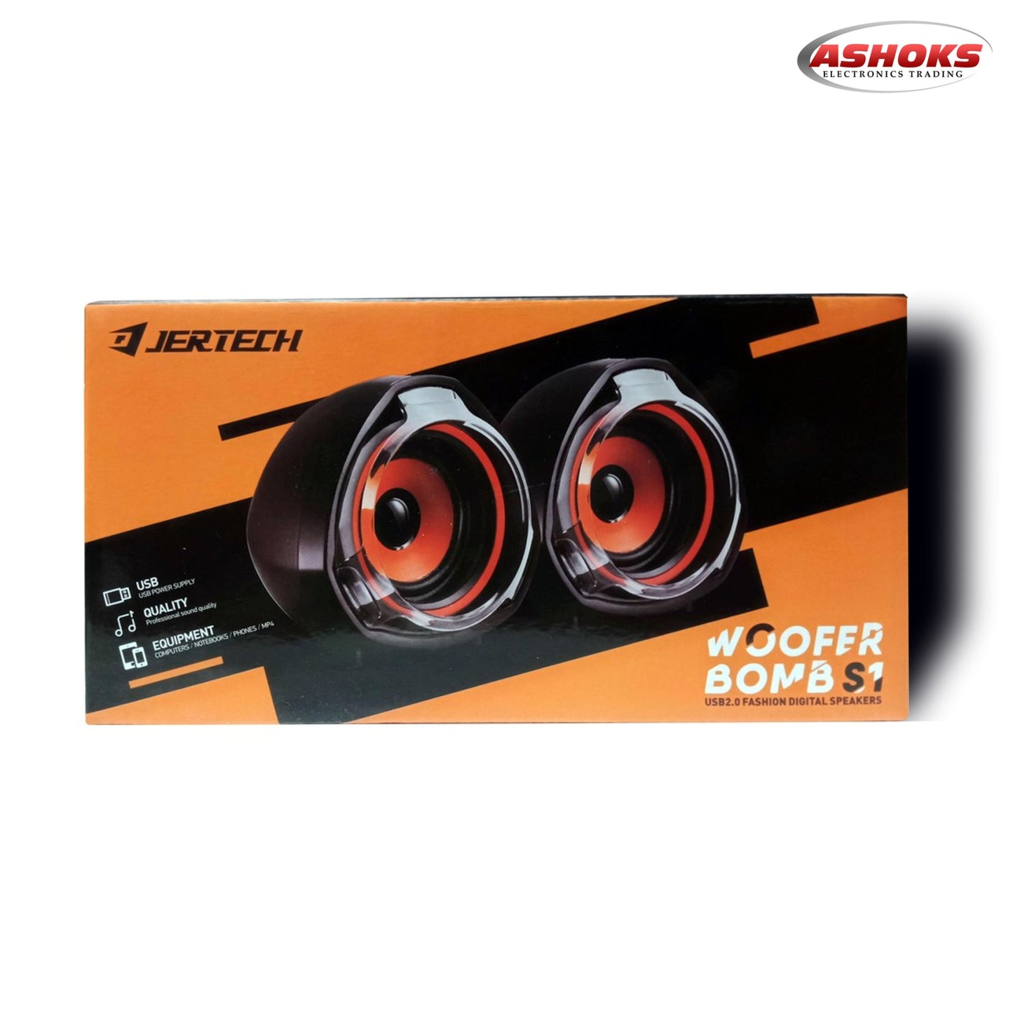 Desktop Speaker Woofer Bomb S1 USB Power Suppl