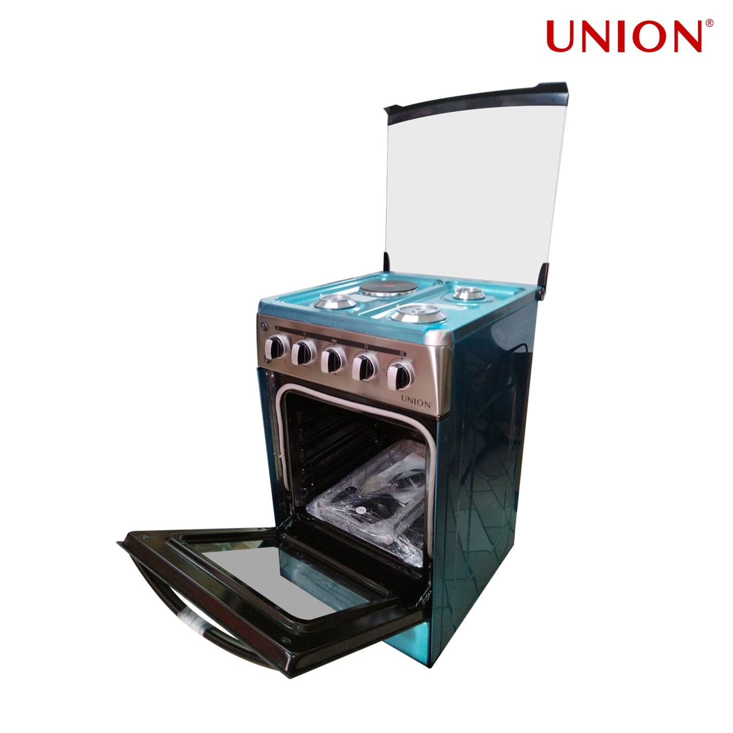 Union UGCR-530 Electric and Gas Range / 3 Burners with Auto ignition / Gas oven with rotisserie / Union Gas Range / Gas range