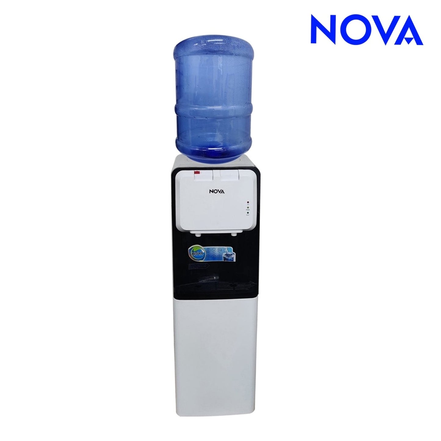 Water Dispenser Hot and  Cold /  Water Dispenser with Storage Cabinet /  Water Dispenser / NWD08HCCS / Nova Water Dispenser