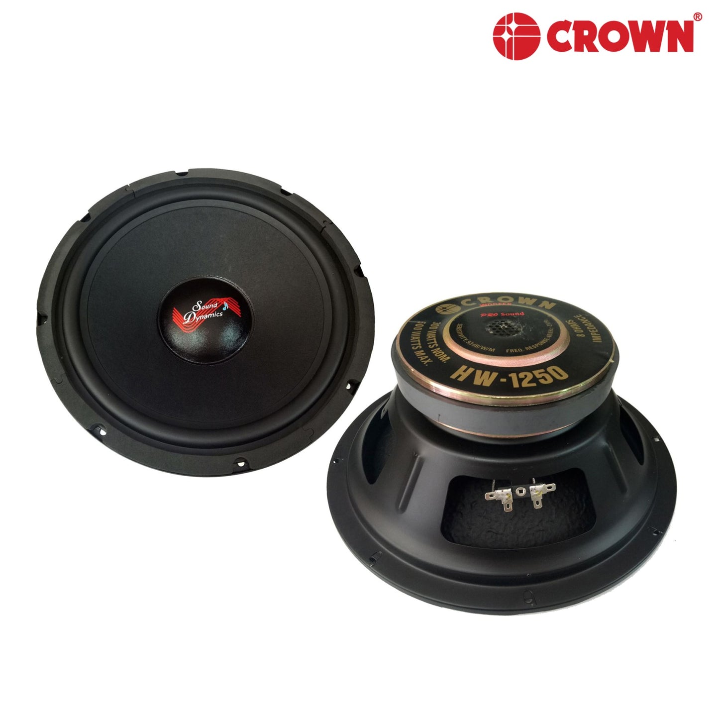 Crown HW 1250 12 inch Speaker Woofer 500 watts