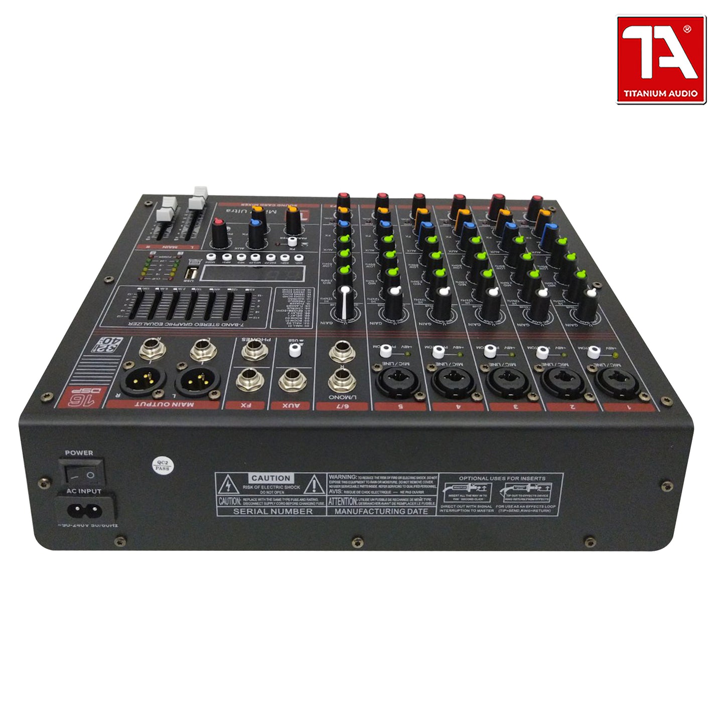 Titanium Audio Mini 7 Ultra Mixer